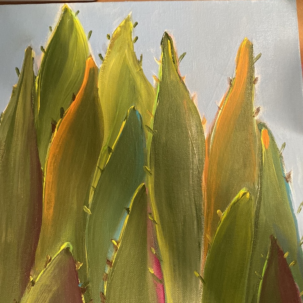 Clearance✅ - Happy Garden Succulent Painting